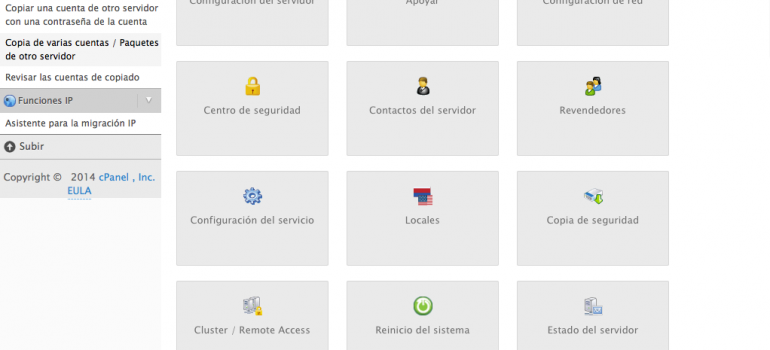 Cómo migrar un cPanel de otra compañía hacia Unelink