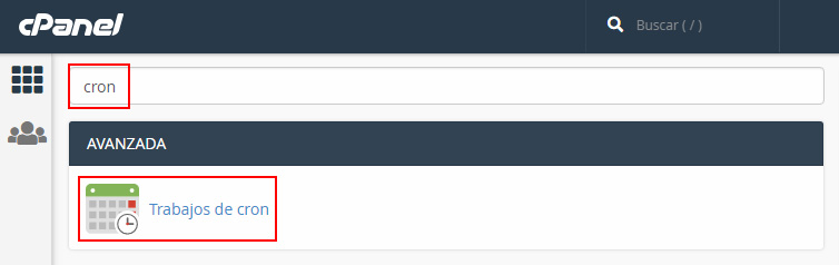 Ejecutar tareas cron desde cPanel