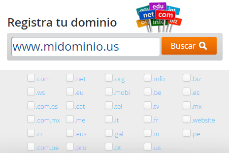 Nueva extensión de dominio disponible: .us