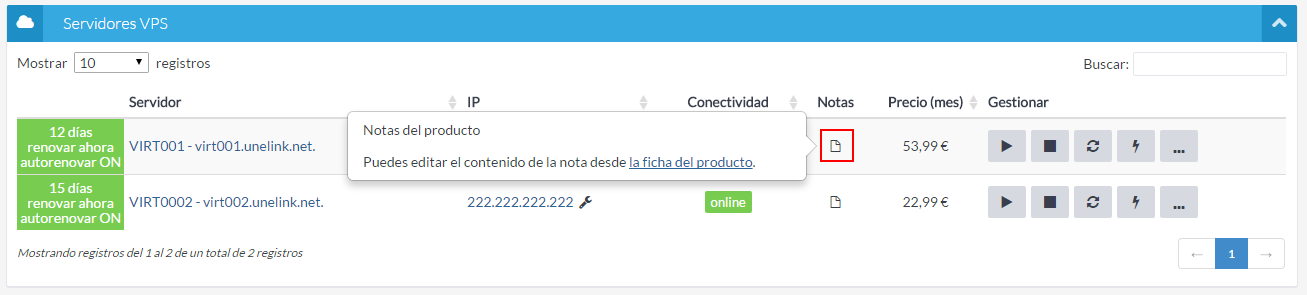 Añade notas identificativas a tus productos