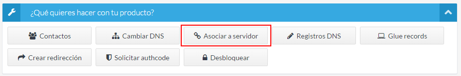 Asociar un dominio a un servidor o hosting