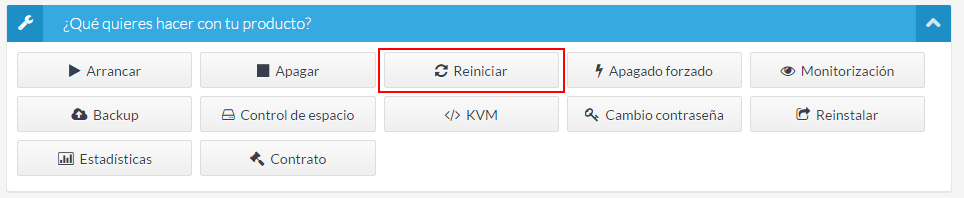 Cómo reiniciar un servidor virtual o dedicado linux