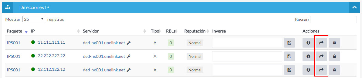 Mantener la MAC al mover una dirección IP