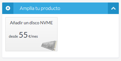 Mejora tu servidor dedicado Profesional y Xtrem con los nuevos discos NVMe