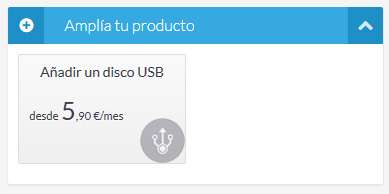 Añade un disco USB externo a tu servidor dedicado Started, Profesional y Xtrem