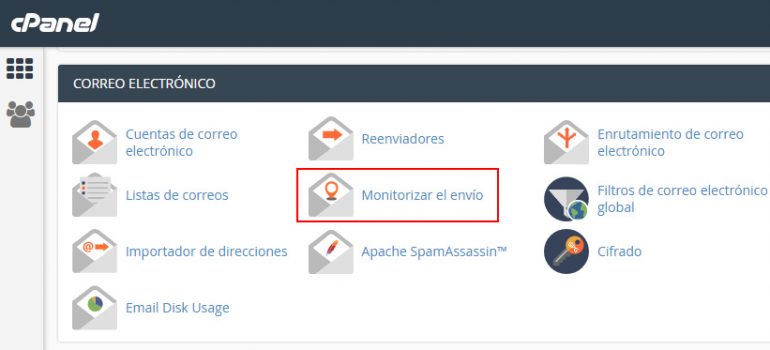Detectar fallos en el envío de correos electrónicos en cPanel