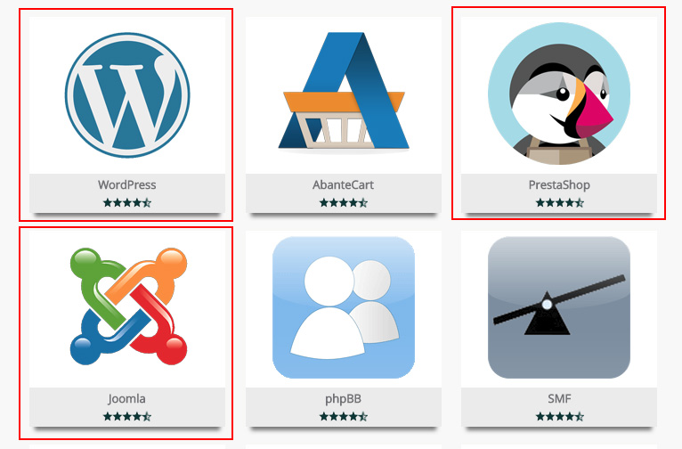 Instala WordPress, Prestashop, Joomla y otros CMS desde tu cPanel