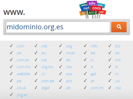 Nueva extensión de dominio disponible: .org.es