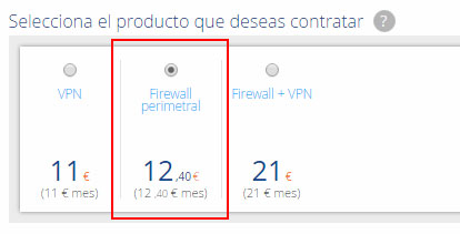 Cómo contratar un firewall perimetral para tu servidor dedicado