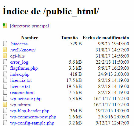 Accede al FTP de tu hosting desde tu Extranet de Cliente
