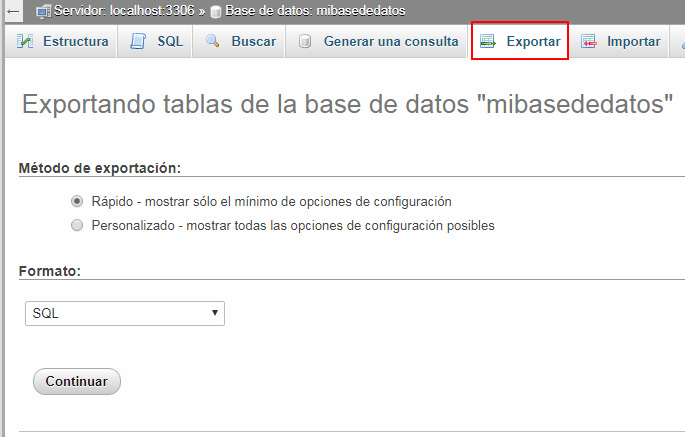 Herramientas de bases de datos