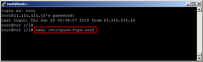 Ampliar el límite de ficheros mostrados en el FTP