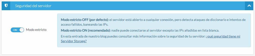 Seguridad en los servidores VPS Storage con UnelinkOS