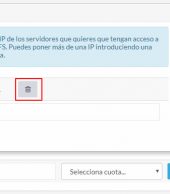 Crear una partición NFS desde tu Extranet de Cliente con UnelinkOS Storage