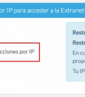 Restringe el acceso por IP a tu Extranet de Cliente