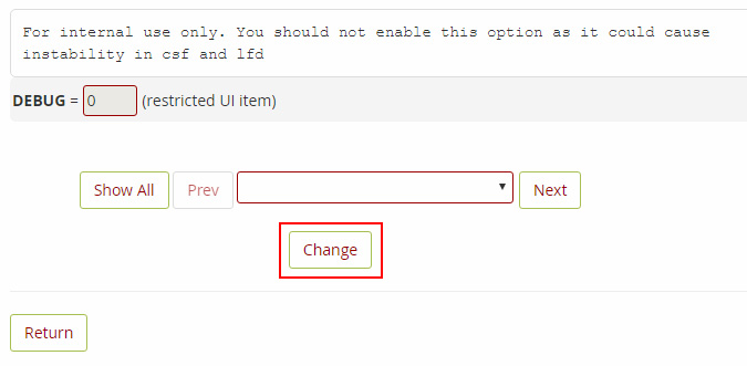 Desactivar las notificaciones LFD de cPanel por excesivo uso de recursos en cPanel