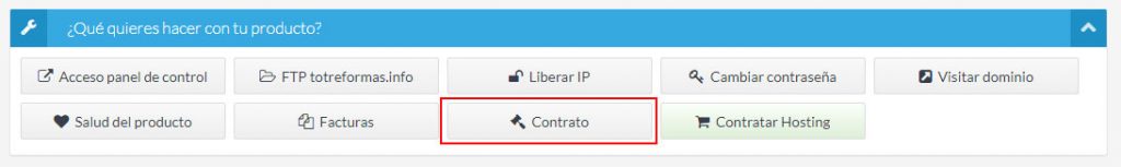 Herramienta de producto