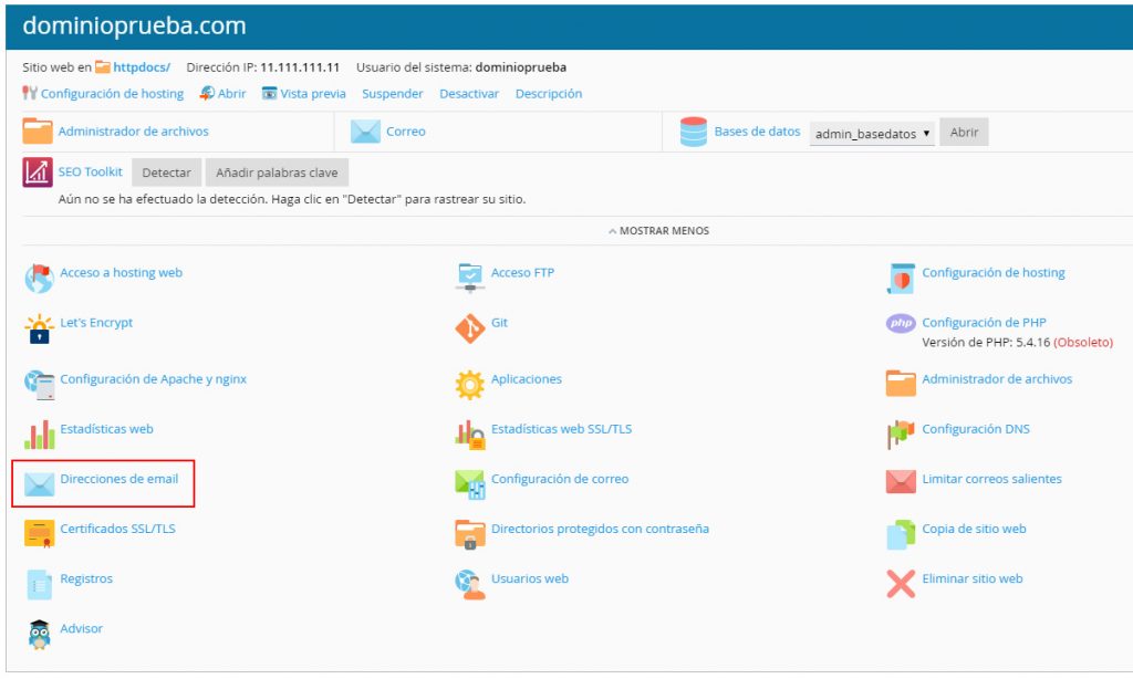 Herramientas del dominio