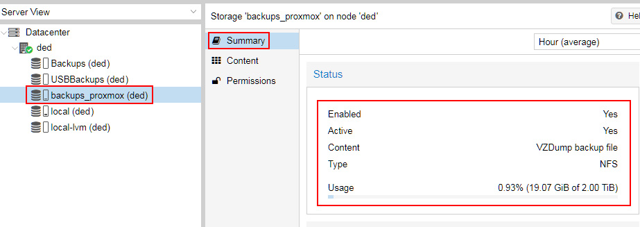 Montar una unidad NFS en Proxmox
