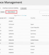 Cambiar idioma por defecto de Plesk