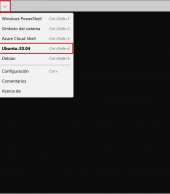 Instalar subsistema de Linux en Windows 10