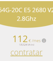 Nuevos servidores dedicados storage